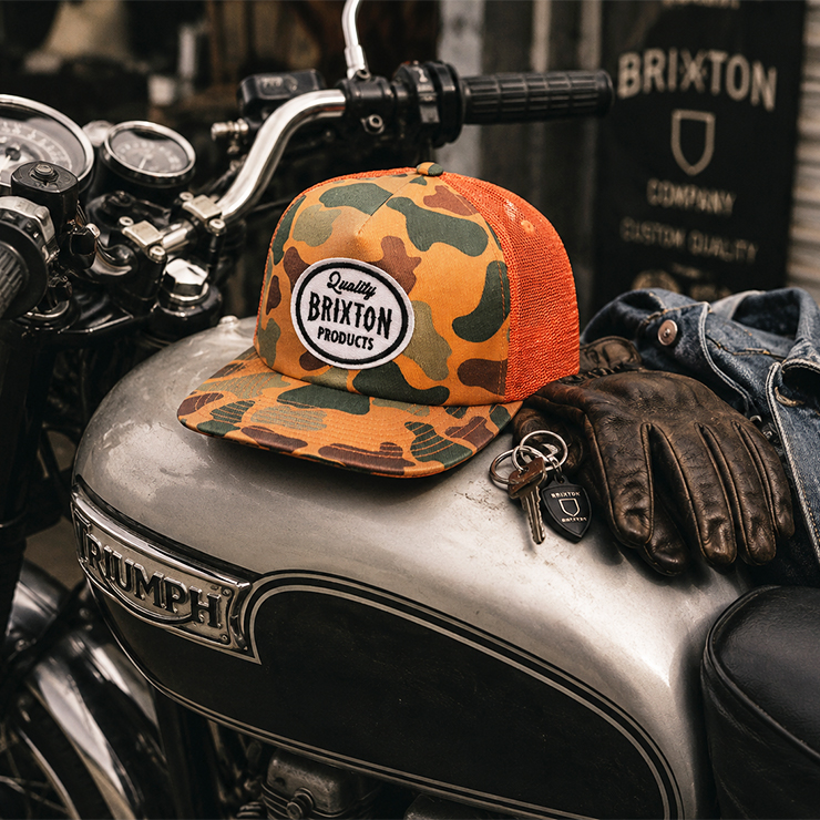BRIXTON メッシュキャップ｜ダックカモが映える1点 | LUG Lowrs LOG