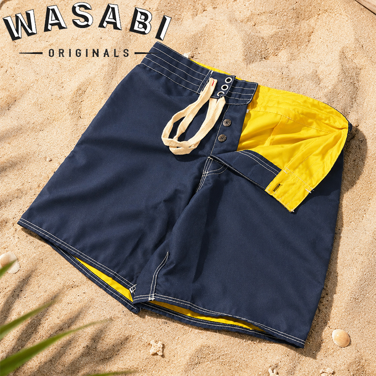 WASABI サーフトランクス｜大人に似合うクラシックな1枚 | LUG Lowrs LOG