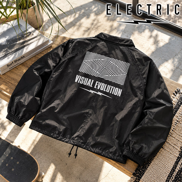 ELECTRIC V.E COACH JACKET｜背面グラフィックが映える2026 FALLコーチ